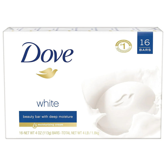 Dove Beauty Bar, White 4 oz - Kenya