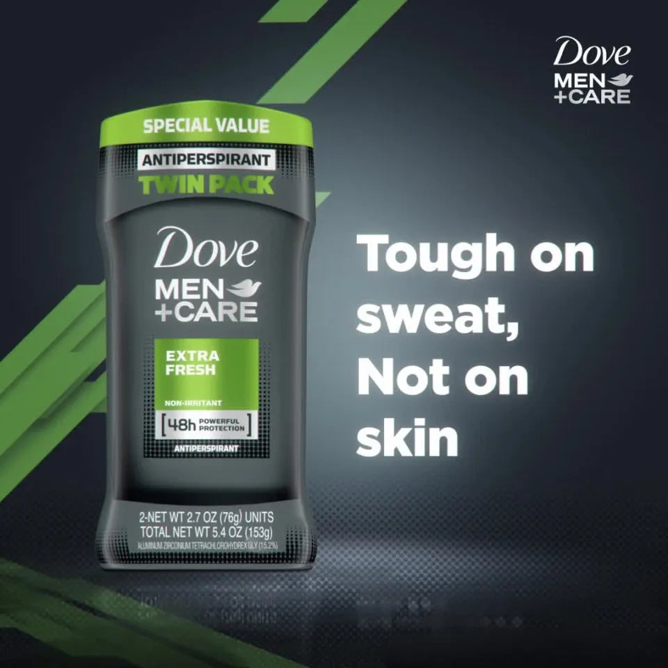Dove Men+Care 72H Antiperspirant Deodorant Stick Extra Fresh - Kenya