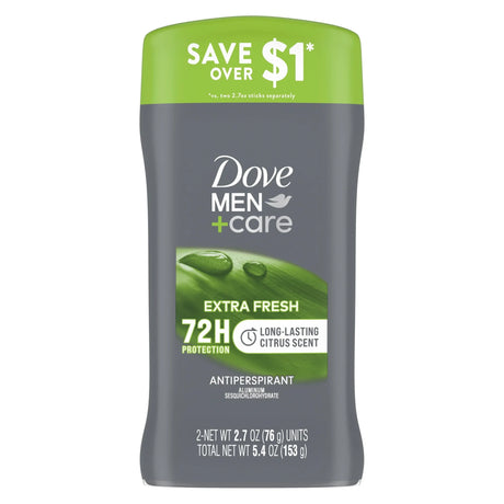 Dove Men+Care 72H Antiperspirant Deodorant Stick Extra Fresh - Kenya