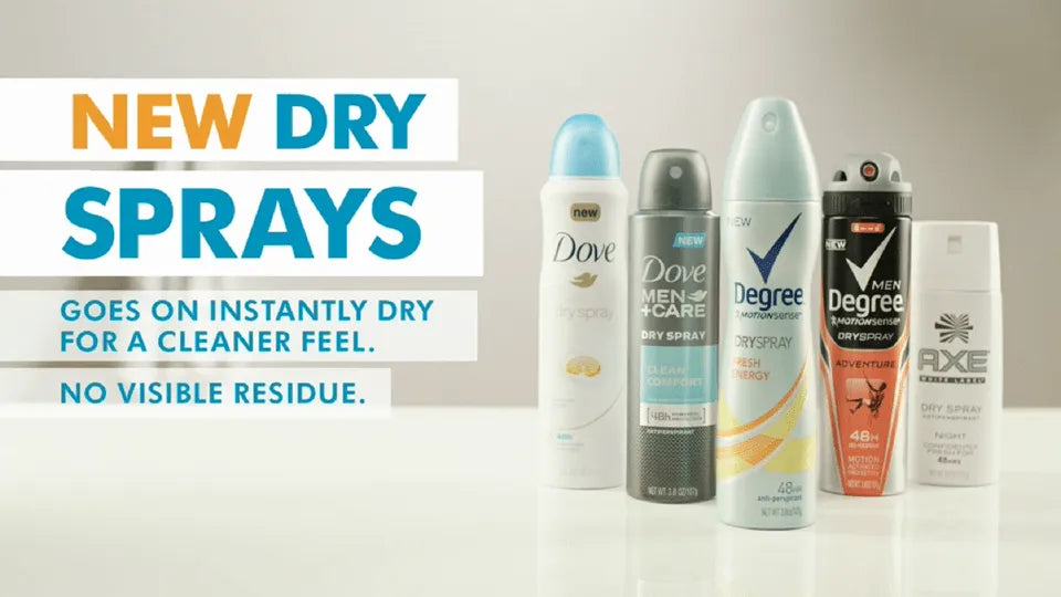 Dove Men+Care Extra Fresh 72H Dry Spray Antiperspirant Deodorant - Kenya