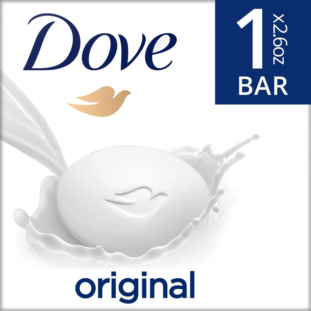 Dove Original Deep Moisture Beauty Bar for Dry Skin, 2.6 oz - Kenya