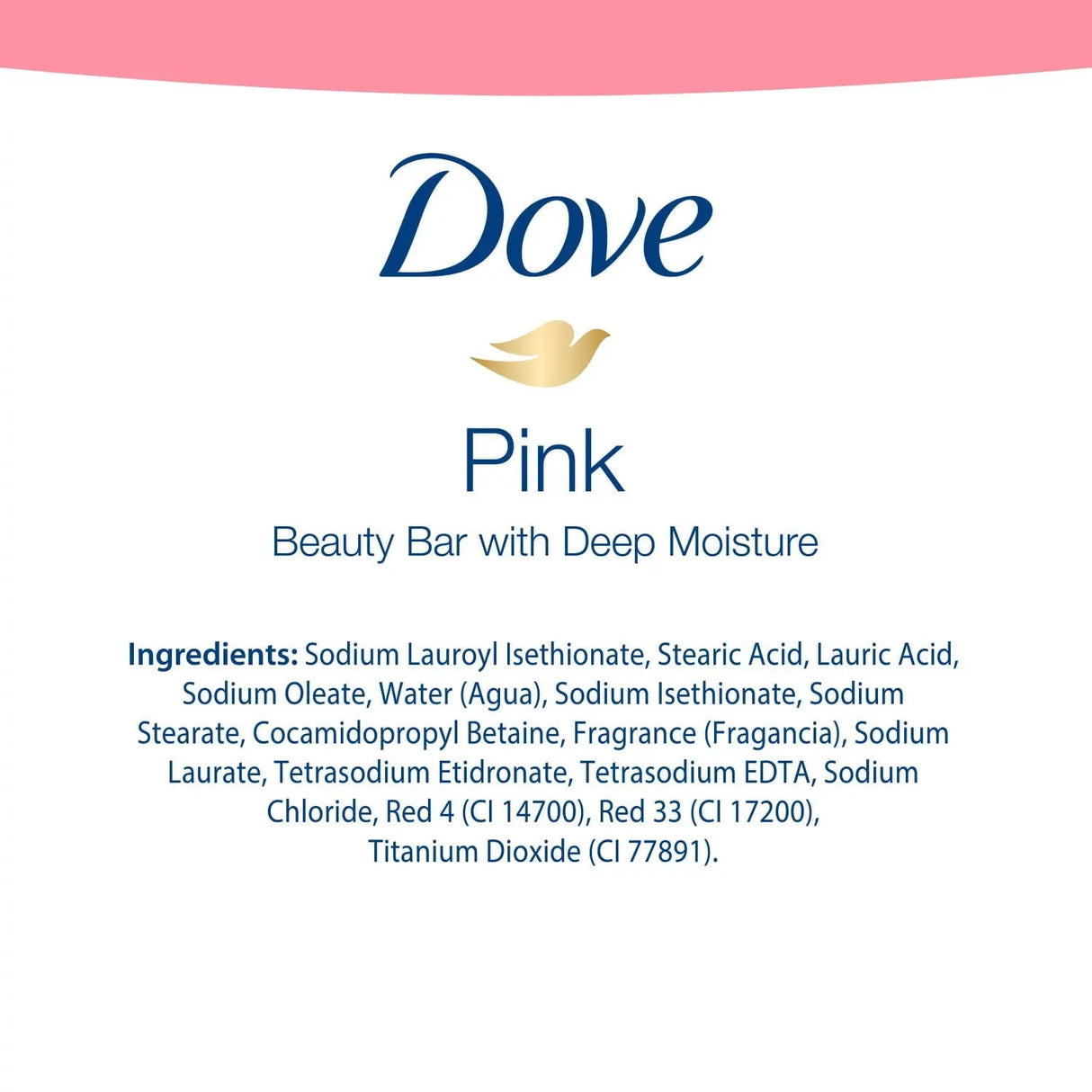 Dove Pink Rosa Bar soap - Kenya