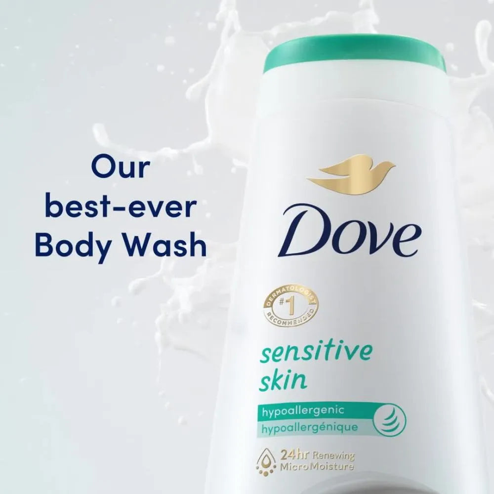 Dove Sensitive Skin Hypoallergenic Liquid Body Wash - Kenya