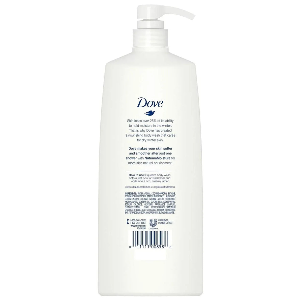 Dove Winter Care Body Wash with Pump (40 Fluid Ounce) - Kenya