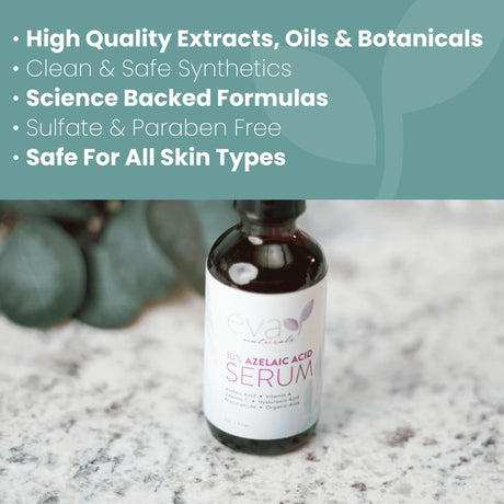 Eva Naturals Azelaic Acid 10% Facial Serum, 2 oz. - Kenya