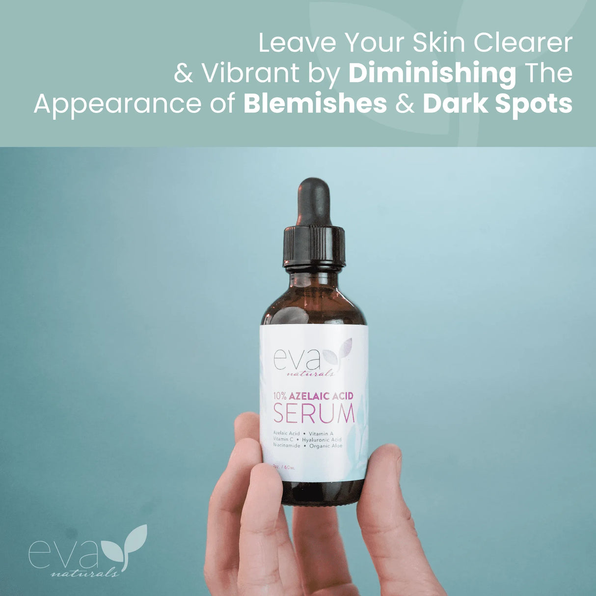 Eva Naturals Azelaic Acid 10% Facial Serum, 2 oz. - Kenya