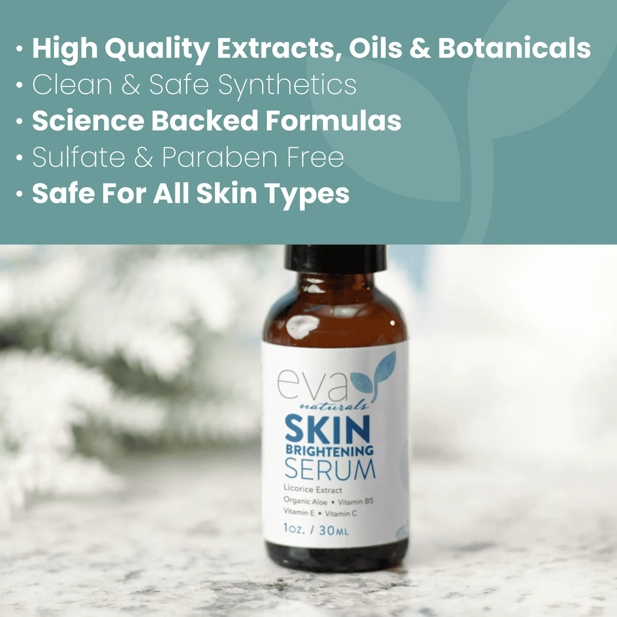 Eva Naturals Licorice Extract Skin Serum -1 oz - Kenya