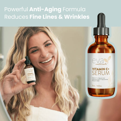 Eva Naturals Super Vitamin C Serum -1 oz 30ml - Kenya