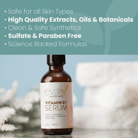Eva Naturals Super Vitamin C Serum -1 oz 30ml - Kenya