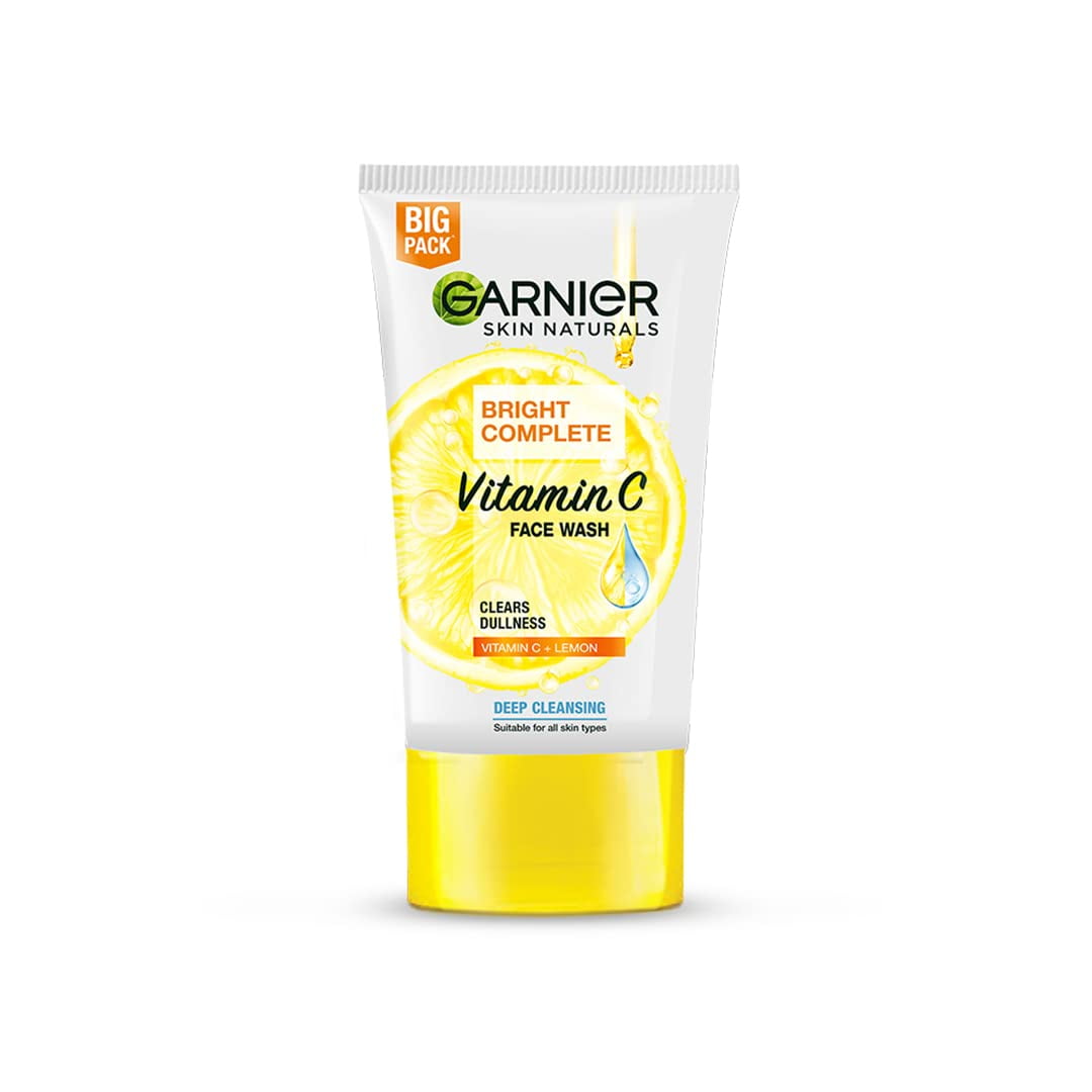 Garnier Skin Naturals Bright Complete Vitamin C Face Wash, 150g - Kenya