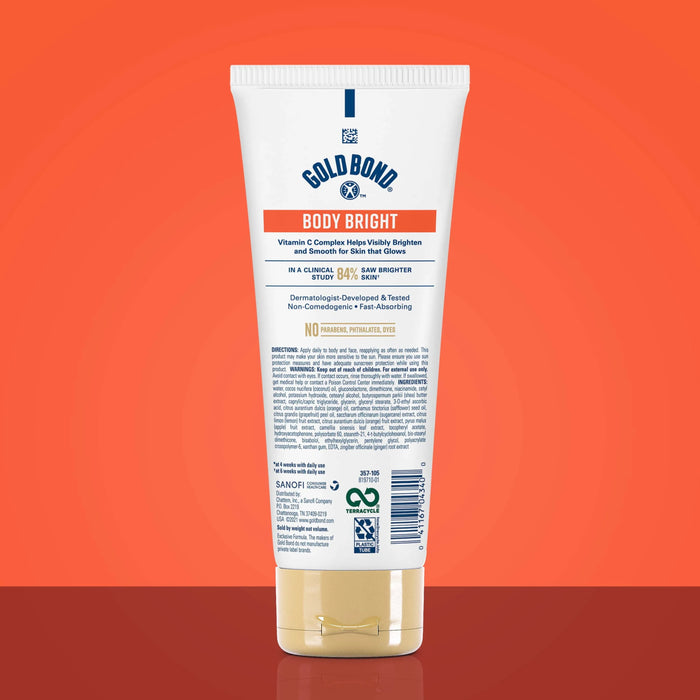 Gold Bond Body Bright Daily Body & Face Lotion with Vitamin C