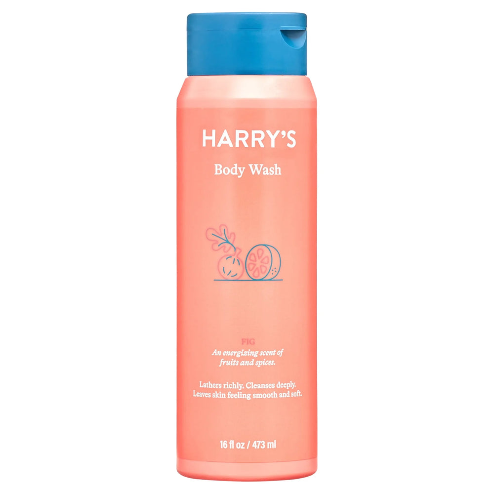 Harry's Men's Cleansing Body Wash, Fig Scent, 16 fl oz - Kenya