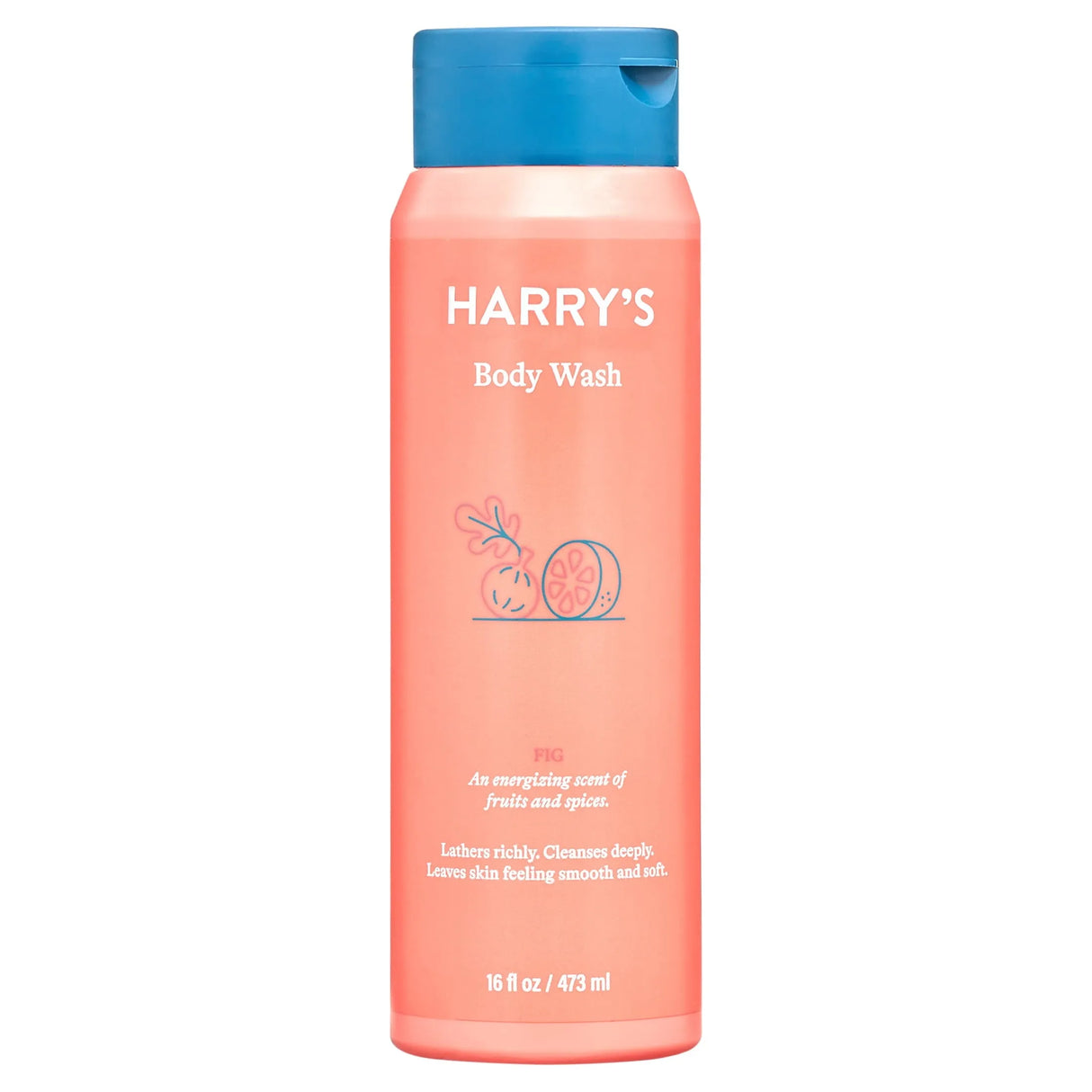 Harry's Men's Cleansing Body Wash, Fig Scent, 16 fl oz - Kenya