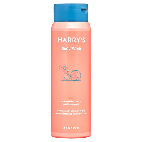 Harry's Men's Cleansing Body Wash, Fig Scent, 16 fl oz - Kenya