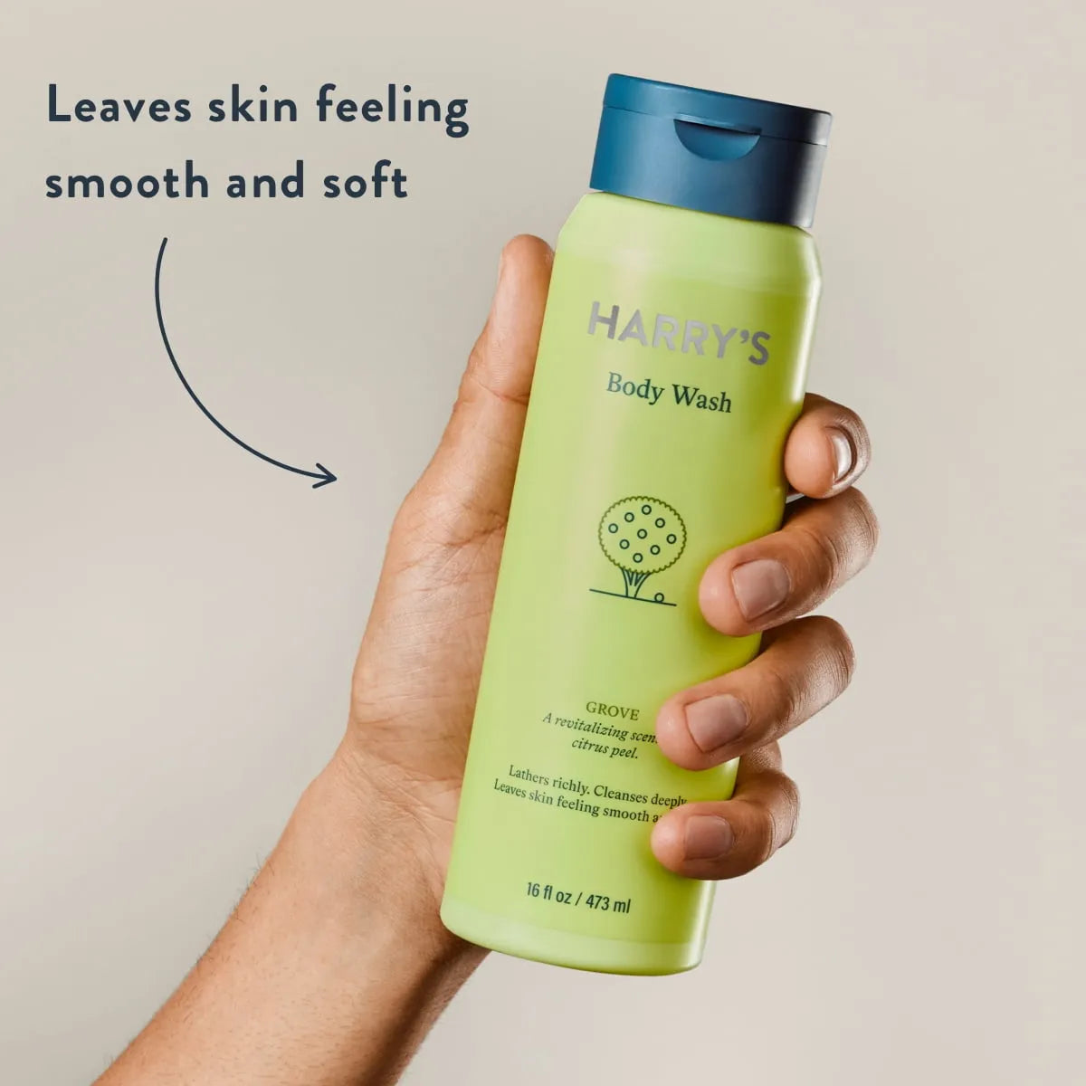 Harry's Men's Cleansing Body Wash, Grove Scent, 16 fl oz - Kenya