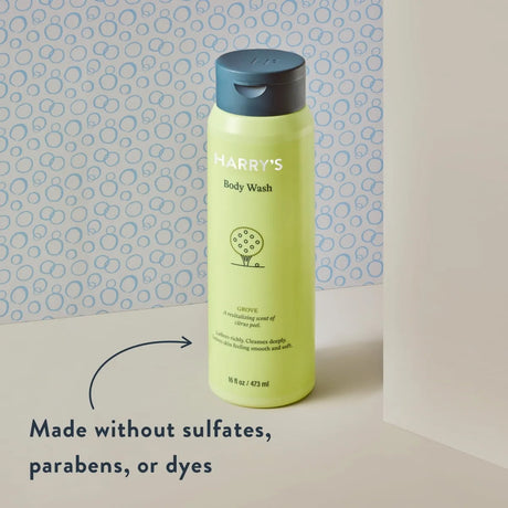 Harry's Men's Cleansing Body Wash, Grove Scent, 16 fl oz - Kenya