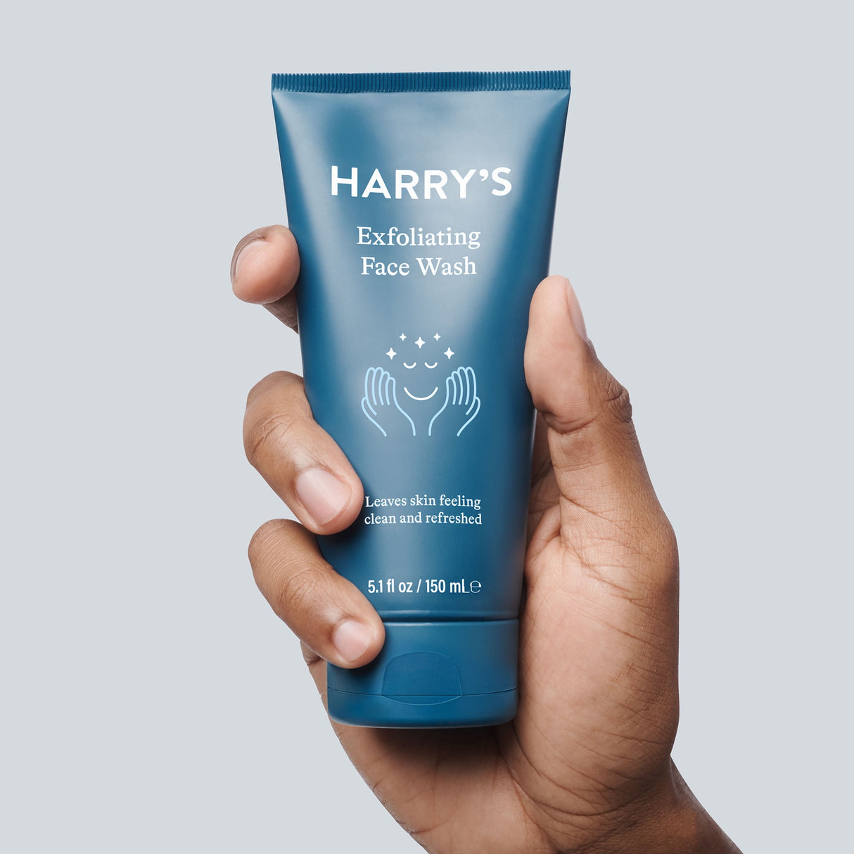 Harry's Men's Exfoliating Face Wash with Peppermint and Eucalyptus, 5.1 fl oz - Kenya