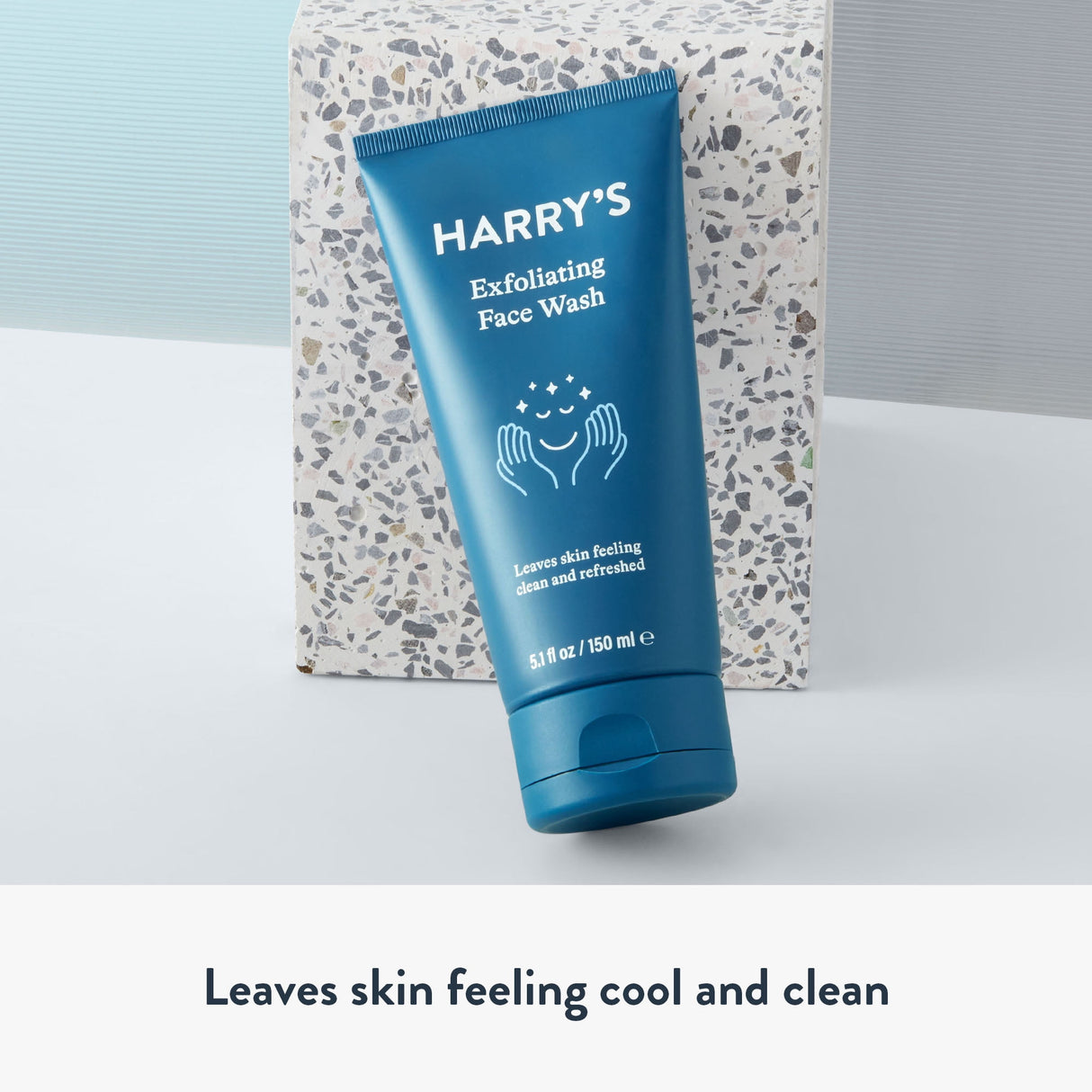 Harry's Men's Exfoliating Face Wash with Peppermint and Eucalyptus, 5.1 fl oz - Kenya