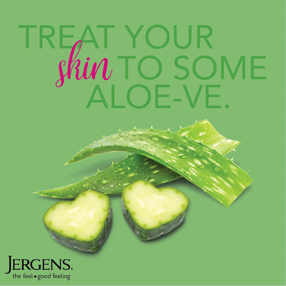 Jergens Body Lotion with Aloe Vera & Cucumber Extract, 21 Oz - Kenya