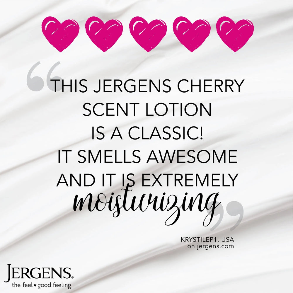 Jergens Body Lotion, with Cherry Almond Essence, 21 Oz - Kenya