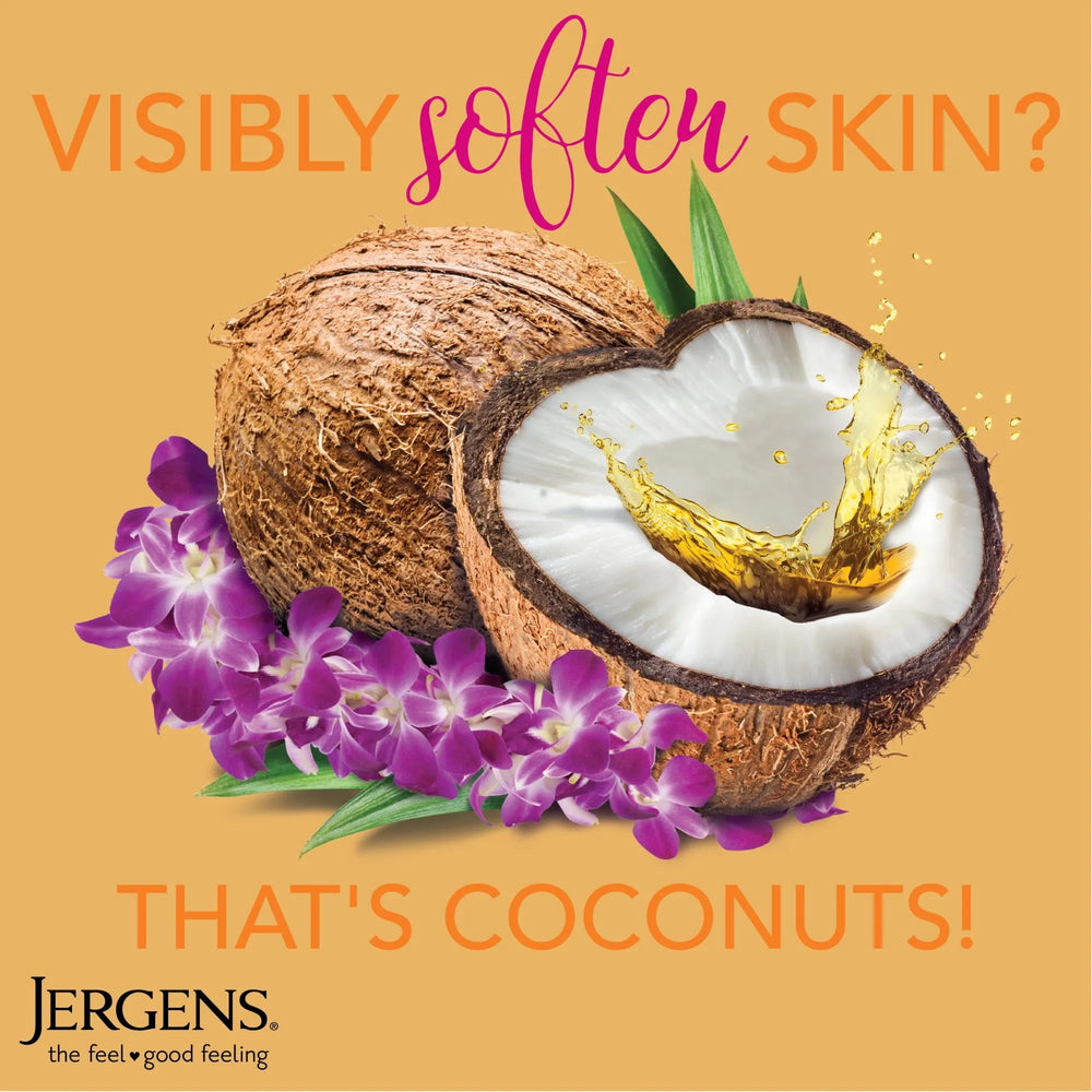 Jergens Coconut Body Lotion, 16.8 Oz - Kenya