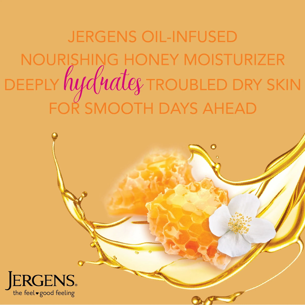 Jergens Honey Body Lotion, 16.8 Oz - Kenya