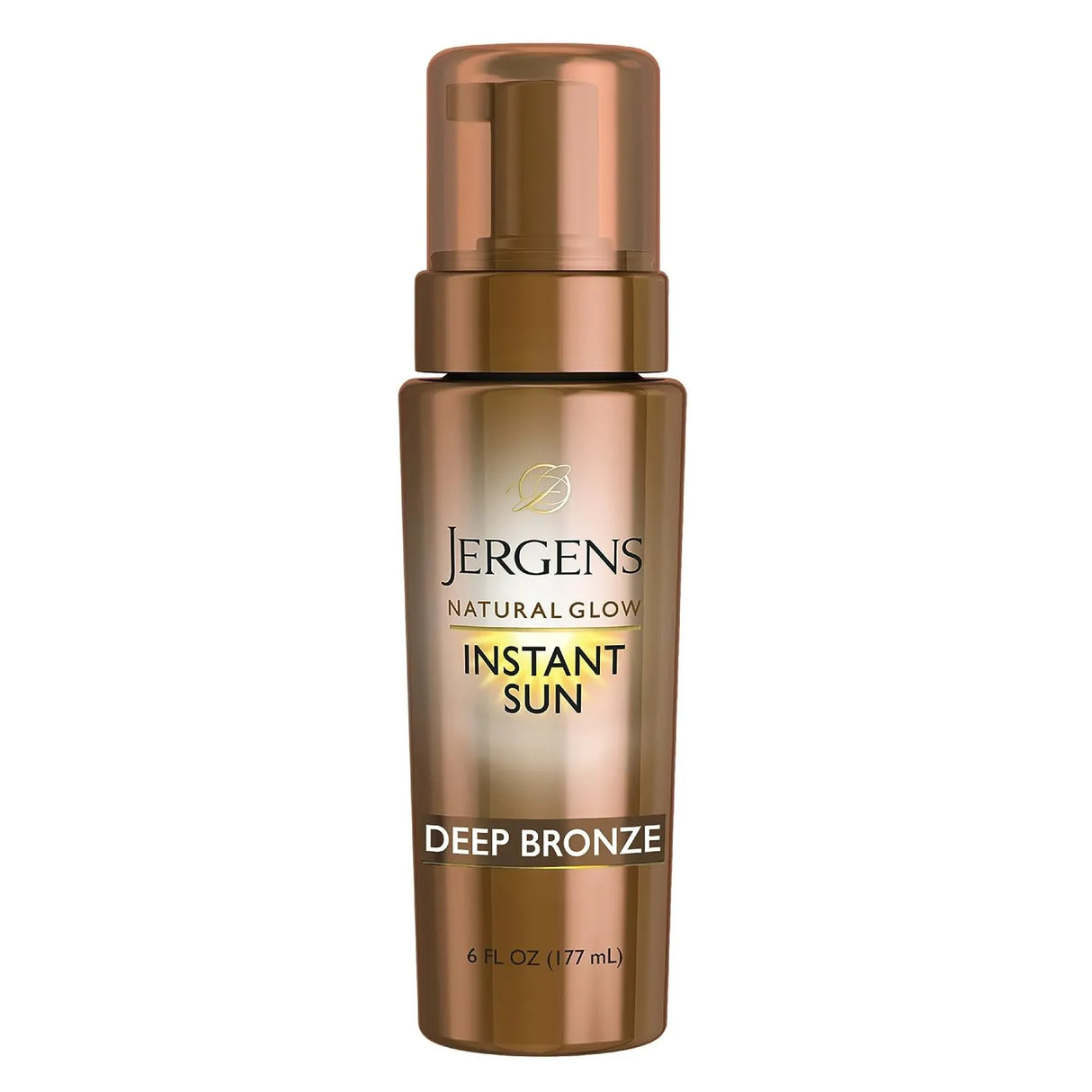 Jergens Natural Glow Instant Sun Body Mousse, Self Tanner for Deep Bronze Tan, 6 Ounce - Kenya