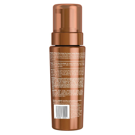 Jergens Natural Glow Instant Sun Body Mousse, Self Tanner for Deep Bronze Tan, 6 Ounce - Kenya
