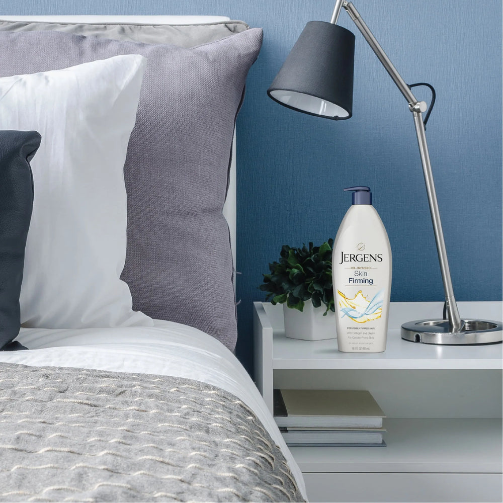 Jergens Oil-Infused Skin Firming Body Lotion, 16.8 Oz - Kenya