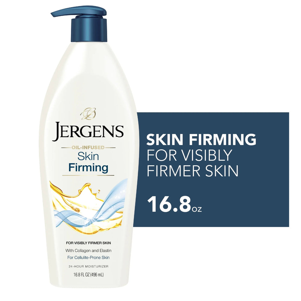Jergens Oil-Infused Skin Firming Body Lotion, 16.8 Oz - Kenya