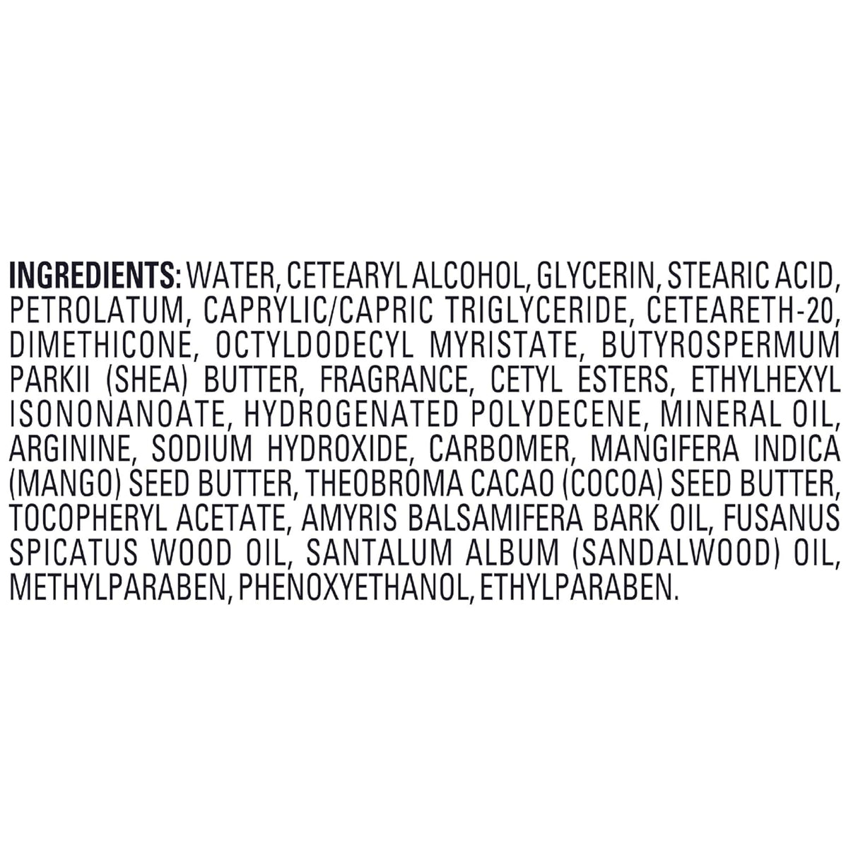 Jergens Sandalwood Body Butter Lotion, Moisturizer Infused with Sandalwood Essential Oil, For All Skin Types, 7 Fluid oz - Kenya