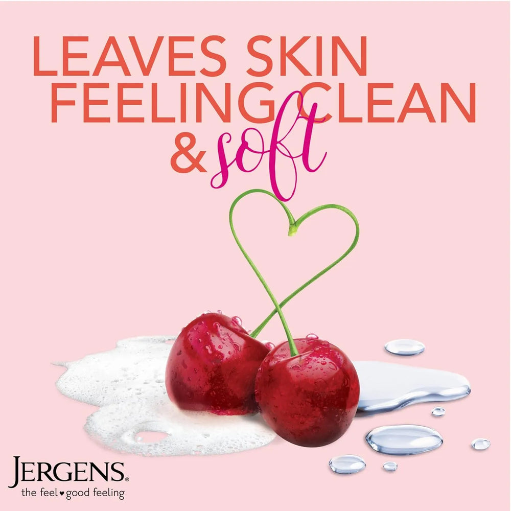 Jergens Softening Body Wash, Daily Moisturizing Skin Cleanser, Paraben Free 22 fl oz - Kenya