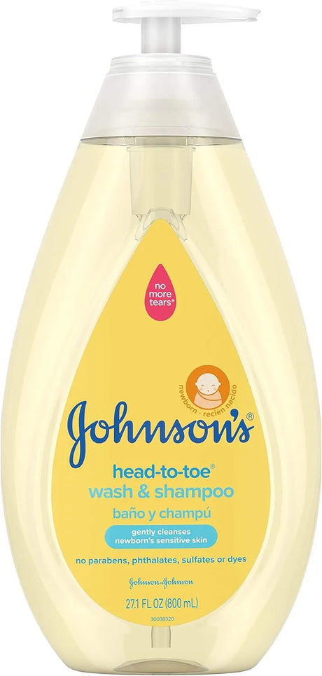 Johnson's Baby Head-To-Toe Gentle Baby Body Wash & Shampoo, Tear-Free, - Kenya