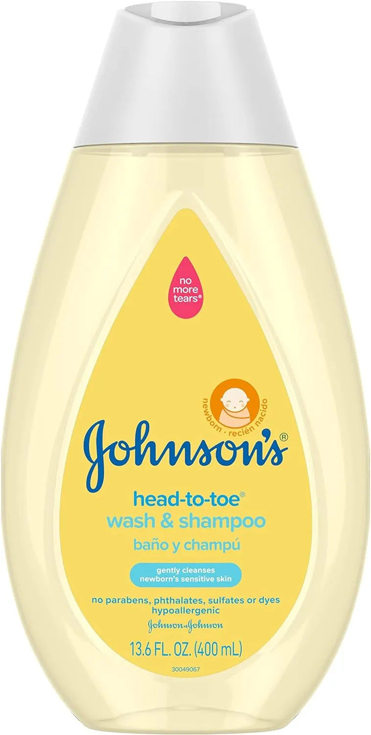 Johnson's Baby Head-To-Toe Gentle Baby Body Wash & Shampoo, Tear-Free, - Kenya