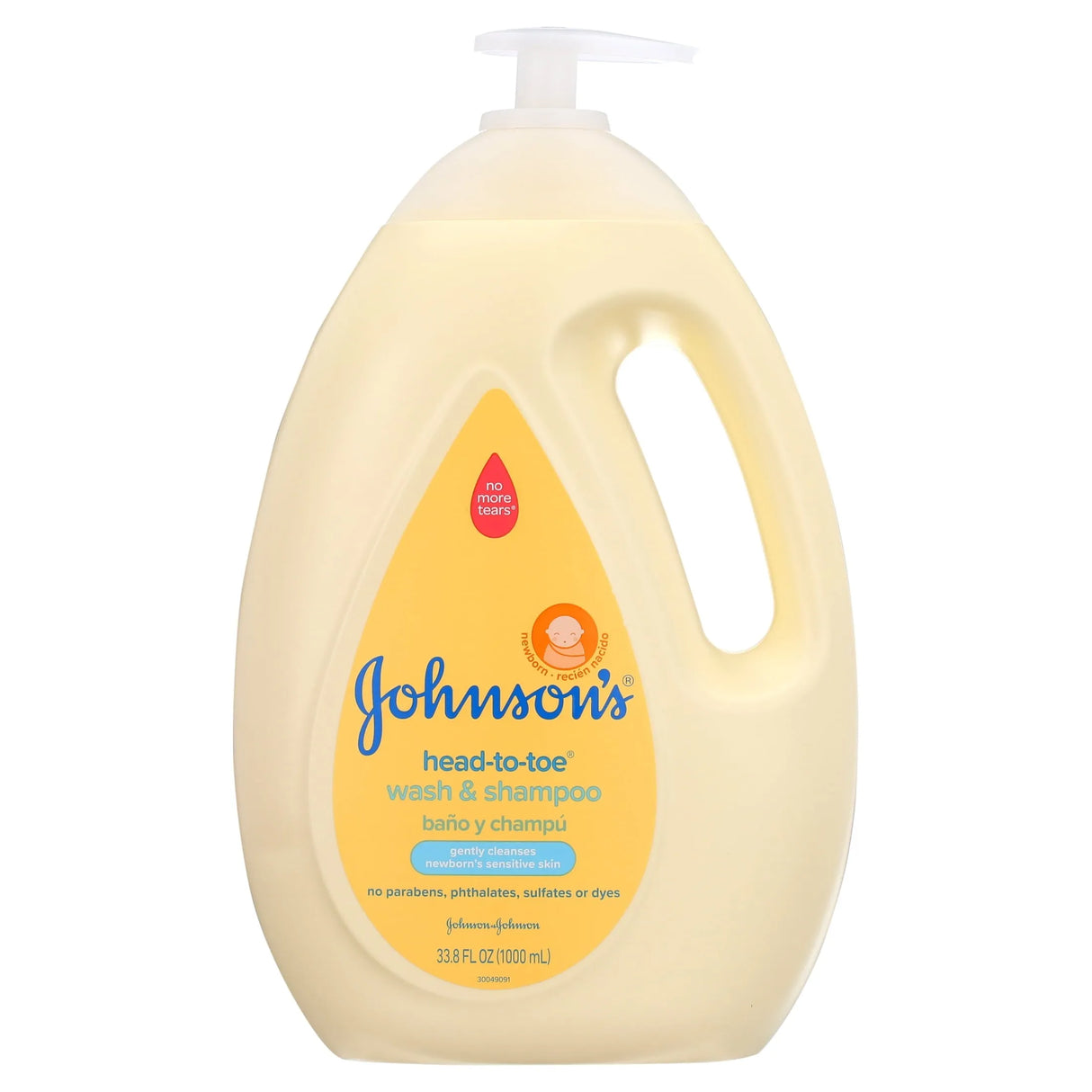 Johnson's Head-To-Toe Wash & Shampoo (33.8 Fluid Ounce) - Kenya