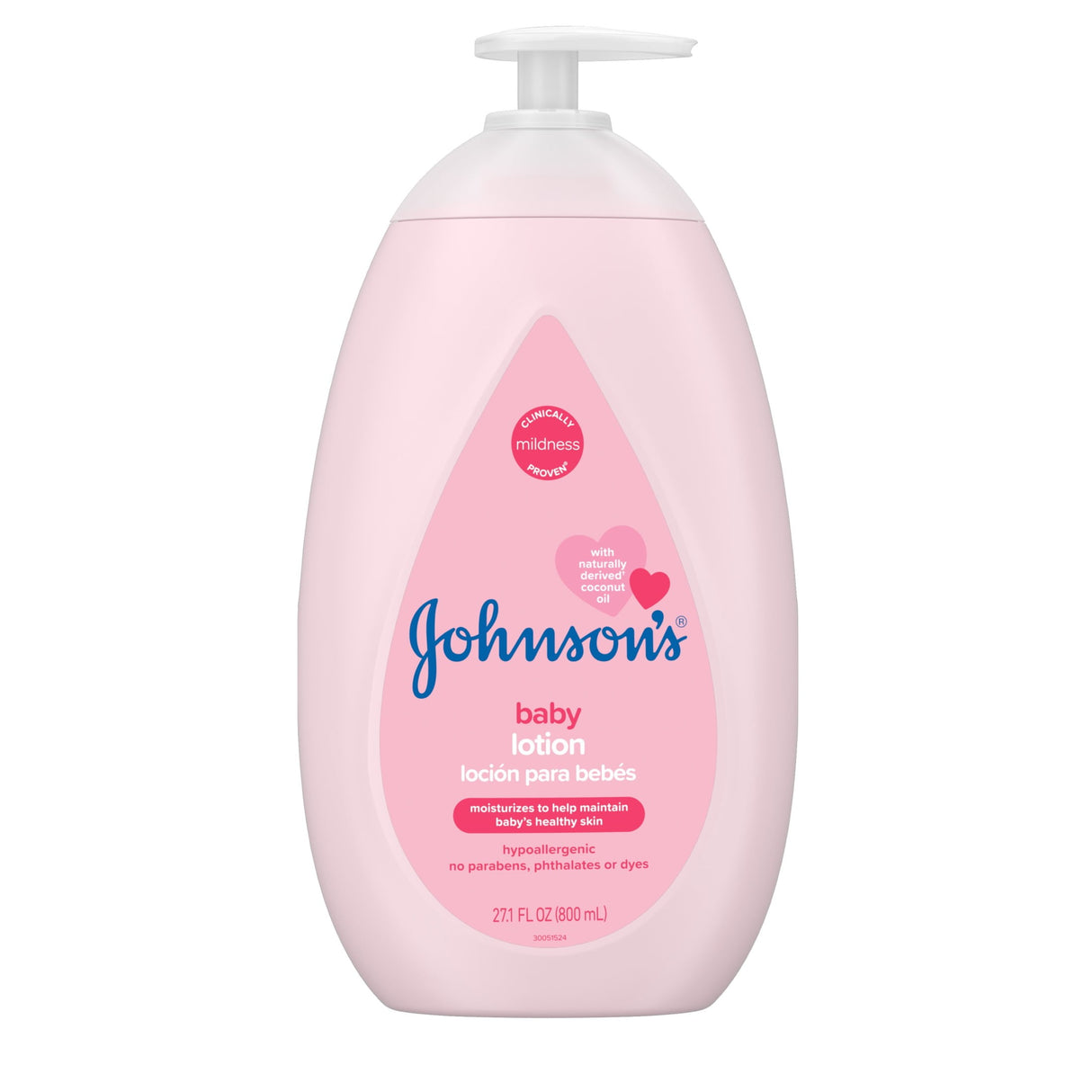 Johnson's Moisturizing Pink Baby Body Lotion with Coconut Oil, 27.1 oz - Kenya