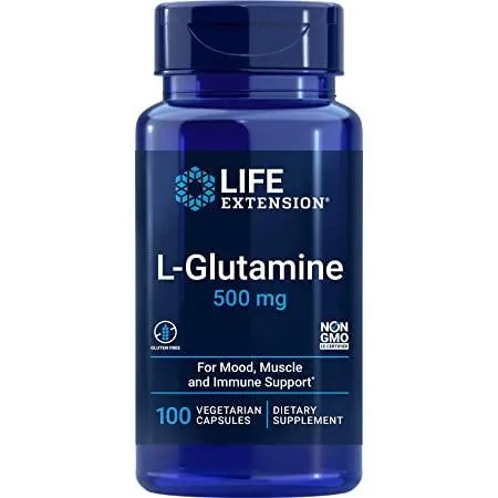 L-Glutamine Supplements - Kenya (500 mg Capsules)