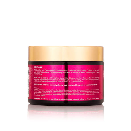 MIELLE - Pomegranate & Honey Coil Sculpting Custard - Kenya