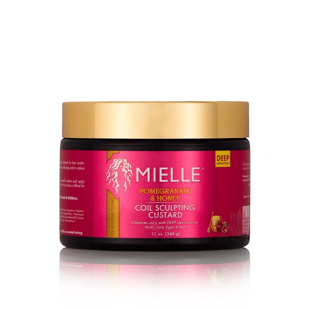 MIELLE - Pomegranate & Honey Coil Sculpting Custard - Kenya