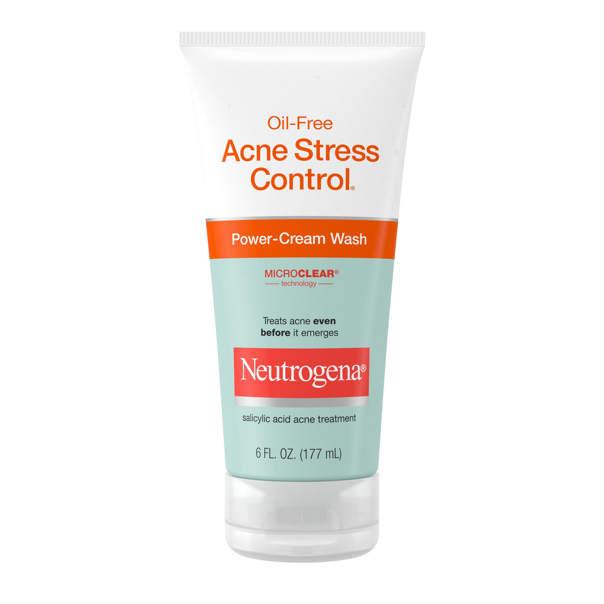 Neutrogena Oil-Free Acne Stress Control Power-Cream Face Wash 6 fl. oz - Kenya