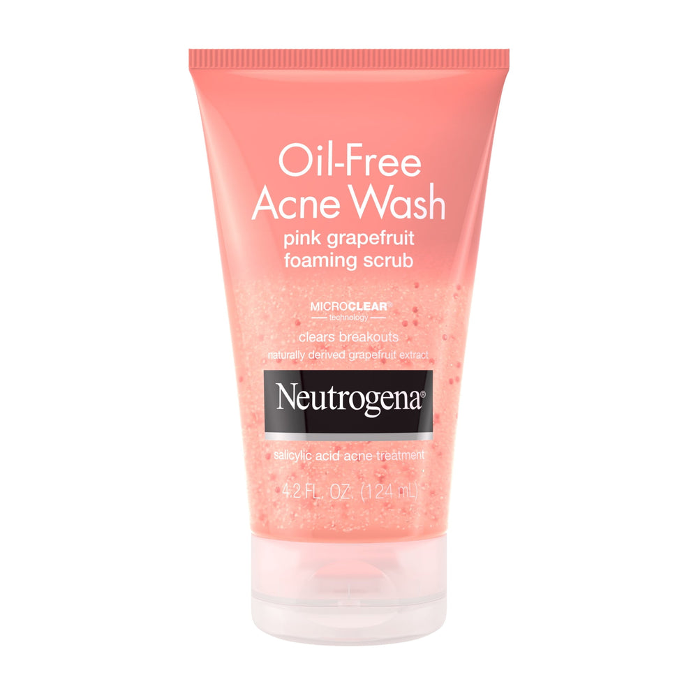 Neutrogena Oil-Free Acne Wash Pink Grapefruit Facial Scrub, 4.2 fl. oz - Kenya