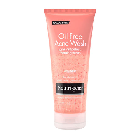 Neutrogena Oil-Free Pink Grapefruit Acne Foaming Facial Cleanser Scrub - Kenya