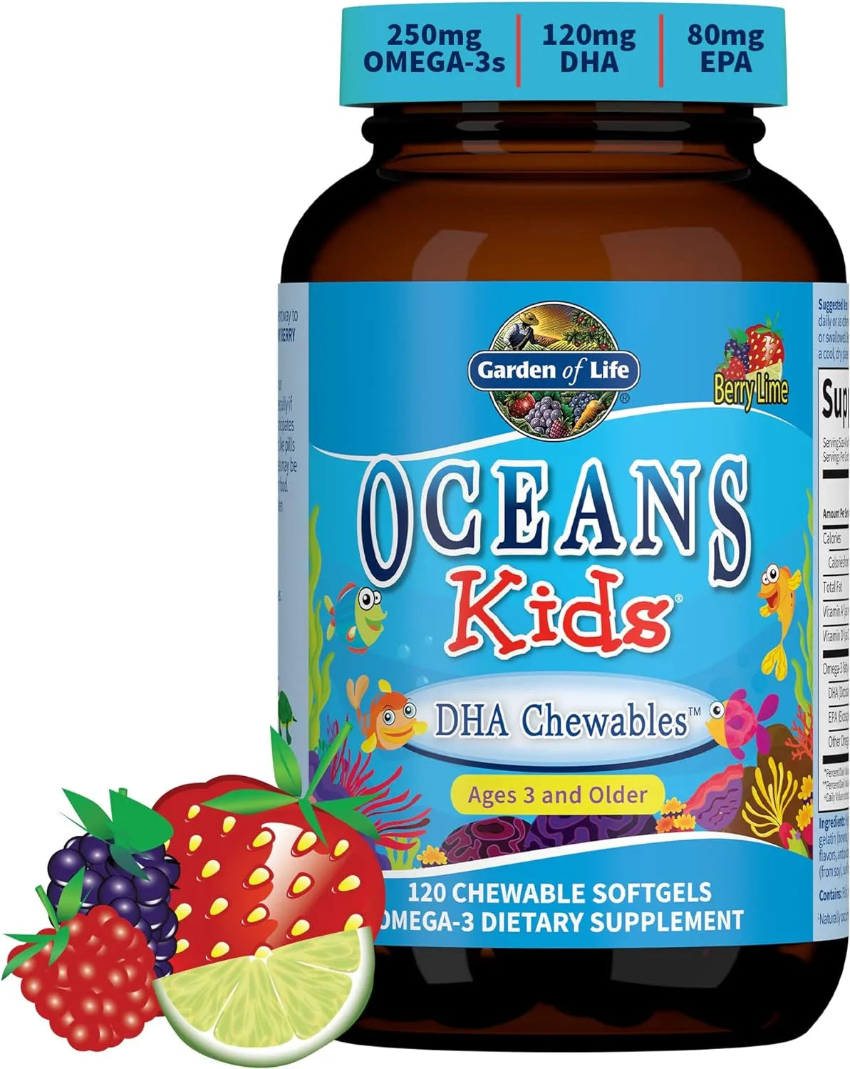 Oceans Kids DHA Chewable (BerryLime) - Kenya