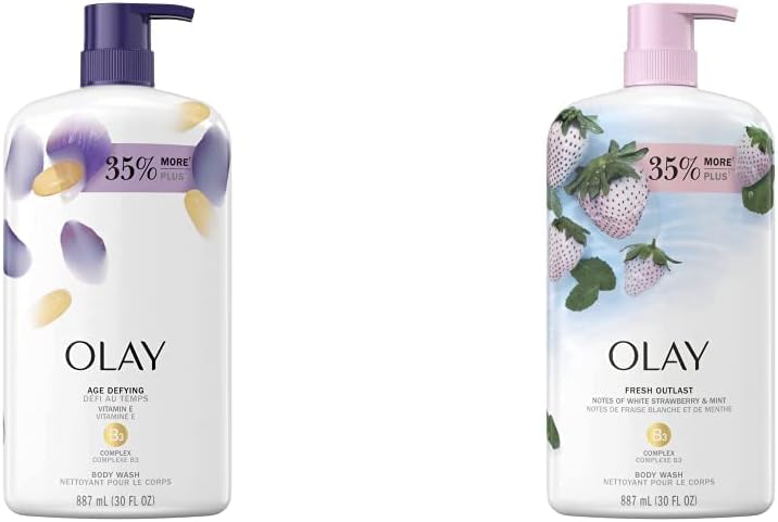Olay Age Defying Body Wash with Vitamin E, 887 mL - Kenya