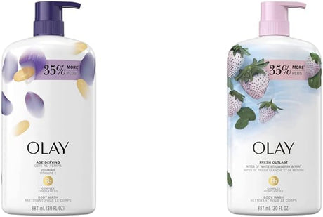 Olay Age Defying Body Wash with Vitamin E, 887 mL - Kenya