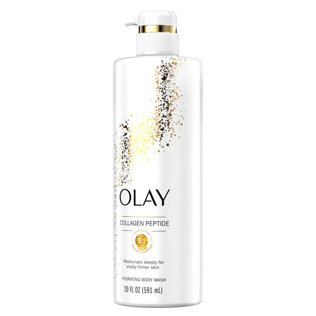 Olay Collagen Cleansing & Firming Women's Body Wash with Vitamin B3 and Collagen, All Skin Types, 20 fl oz - Kenya