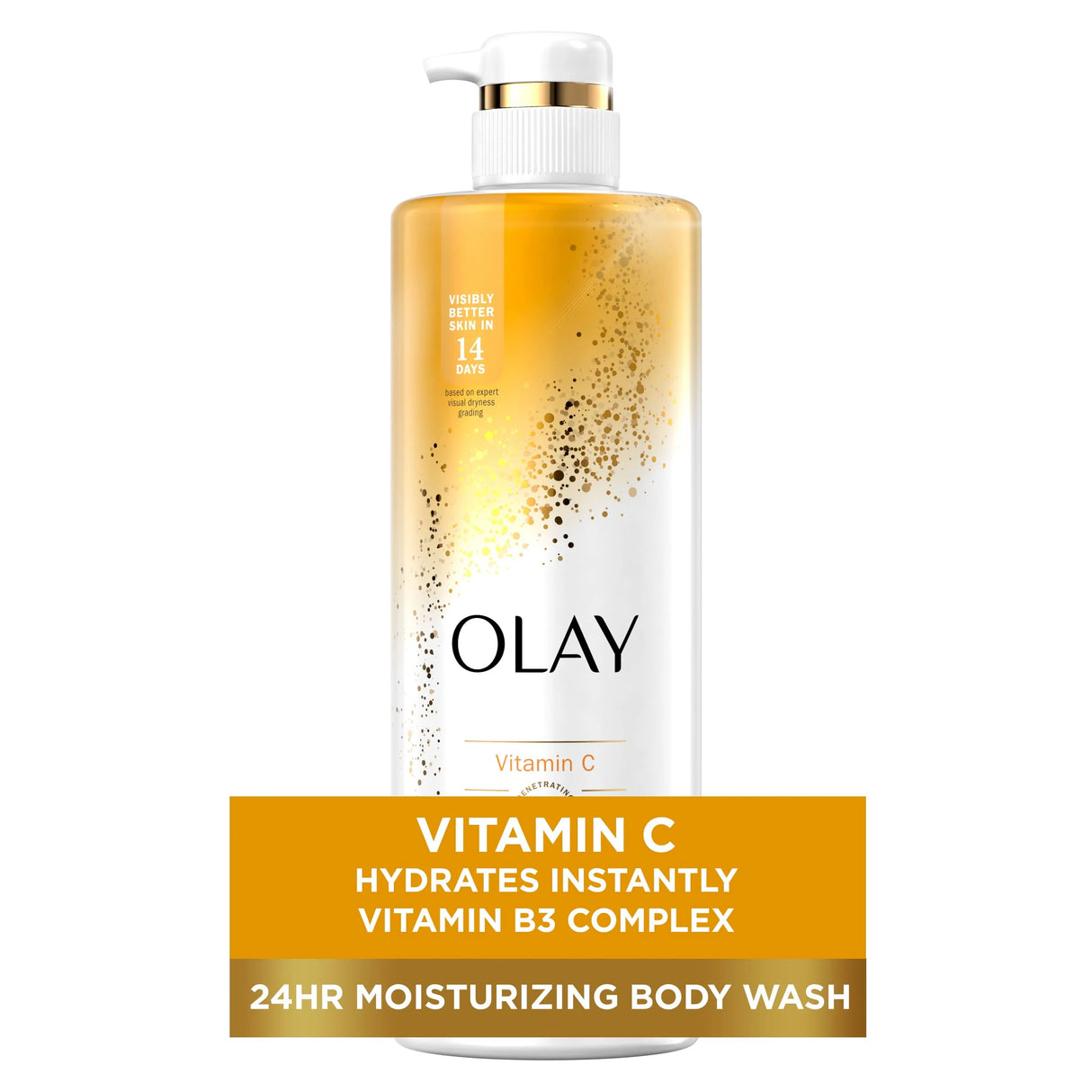 Olay Vitamin C Cleansing & Nourishing Body Wash with Vitamin B3, All Skin Types. 20 fl oz - Kenya