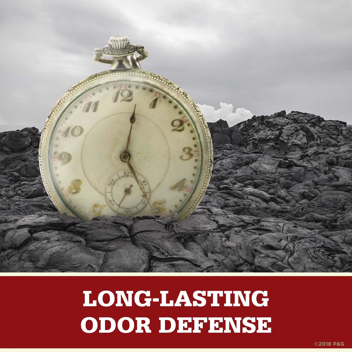 Old Spice Invisible Solid Antiperspirant Deodorant for Men Volcano with Charcoal Scent, 2.6 oz - Kenya