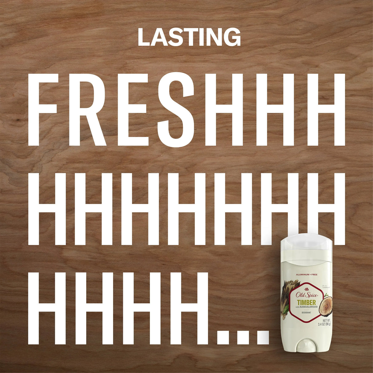 Old Spice Men's Deodorant Aluminum-Free Timber with Sandalwood, 3oz - Kenya