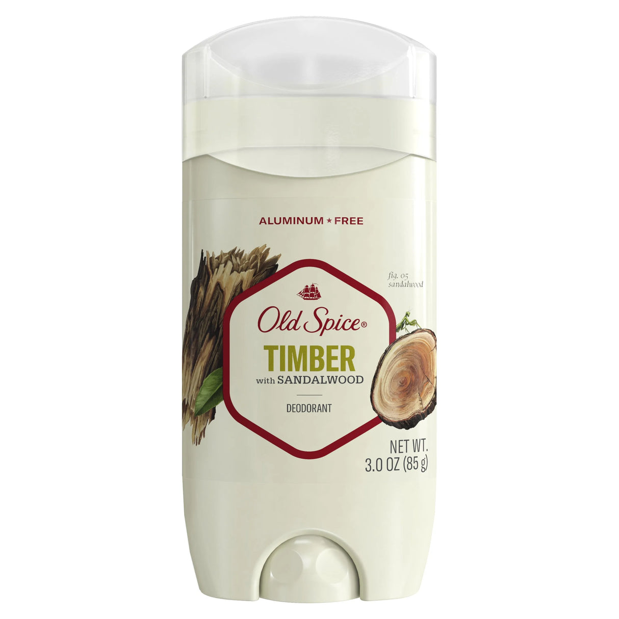 Old Spice Men's Deodorant Aluminum-Free Timber with Sandalwood, 3oz - Kenya
